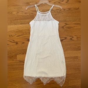 Express white women’s lacy dress